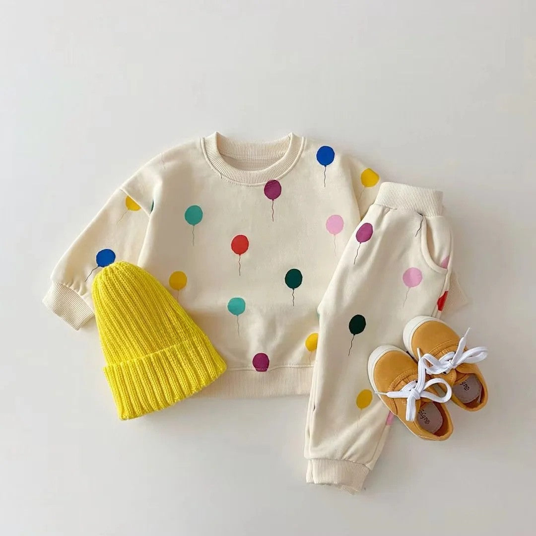 Soft Hoodie and Pant Set for Baby and Toddler