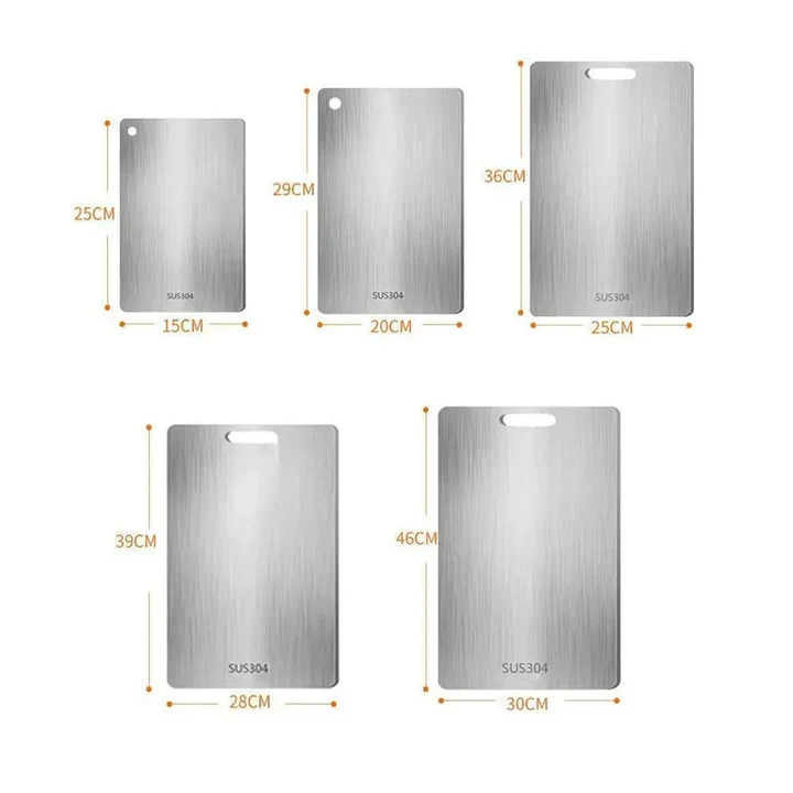Durable Stainless Steel Cutting Board