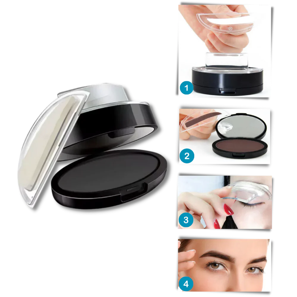 Easy To Use Brow Stamp Kit