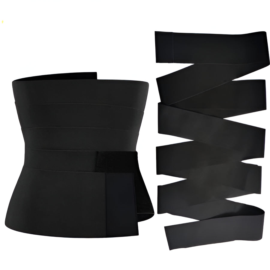 Slimming Waist Cincher Wrap, Tummy Flattening Support Band
