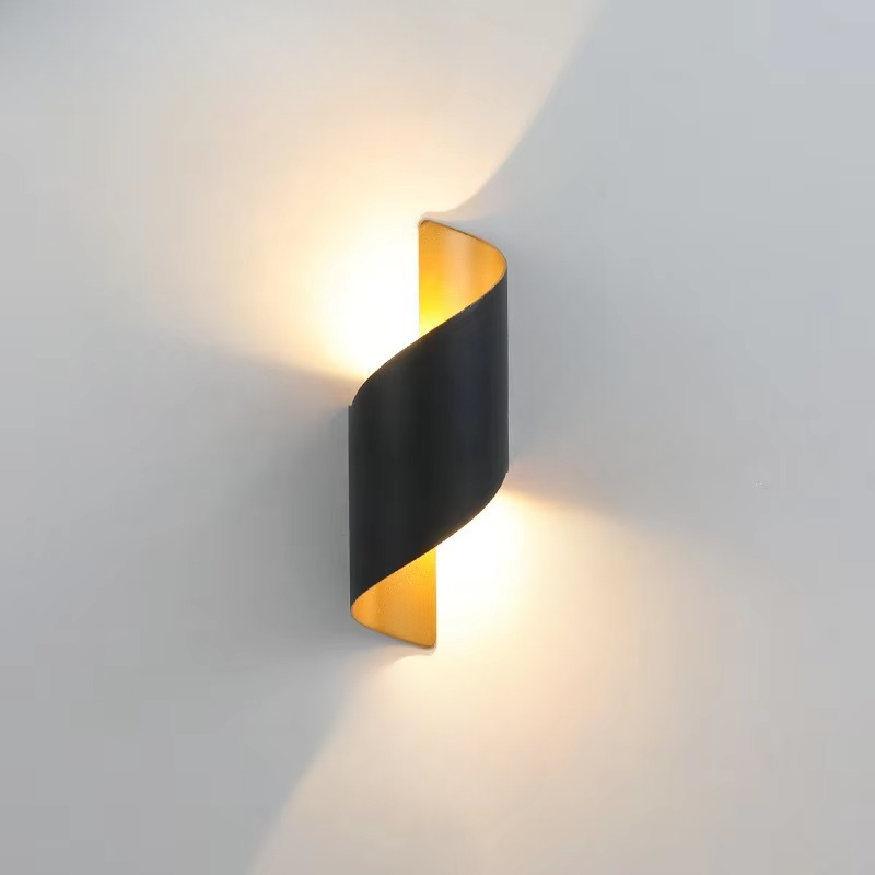 Modern 2-Way LED Outdoor Wall Light