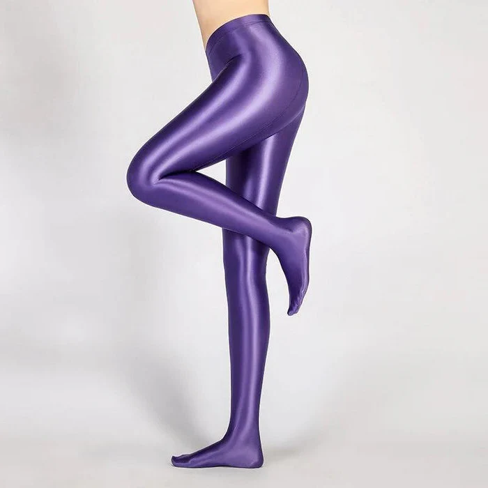 Sleek Black Tight High Waist Fashion Leggings Pants