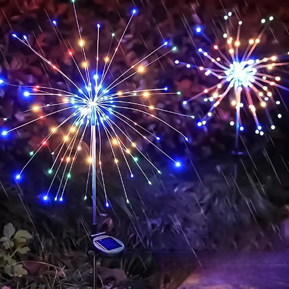 Colorful Solar LED Garden String Lights - 90/150 LED Waterproof Outdoor Lamp