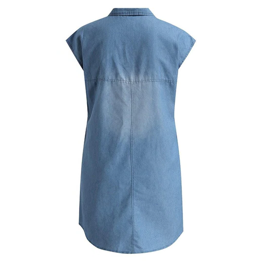 Classic Blue Jeans Dress
