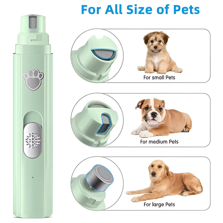Pet Nail Trimmer and Polisher Kit for Dogs