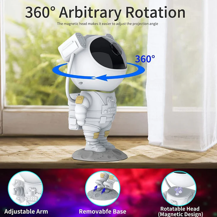 Colorful Space Projector Night Lamp