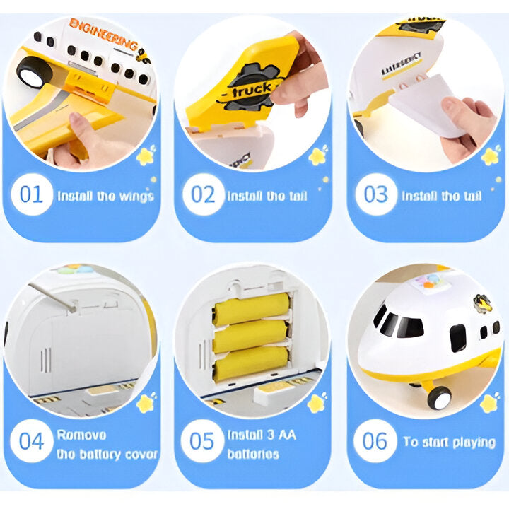 Fun Flying Model Plane Kit For Children