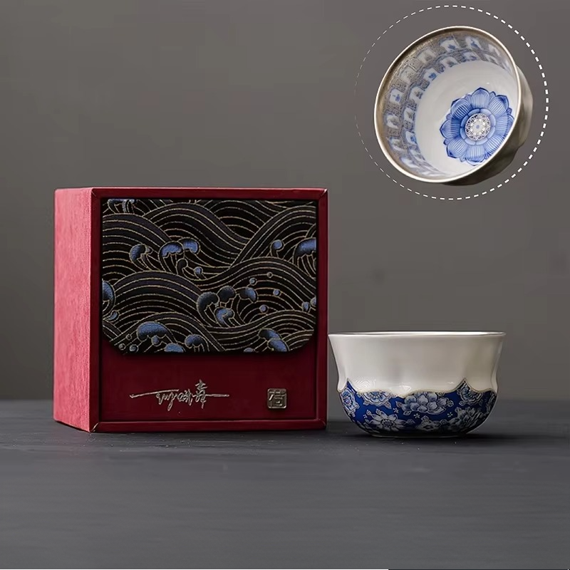 Luxurious Gold Buddha Ceramic Teapot