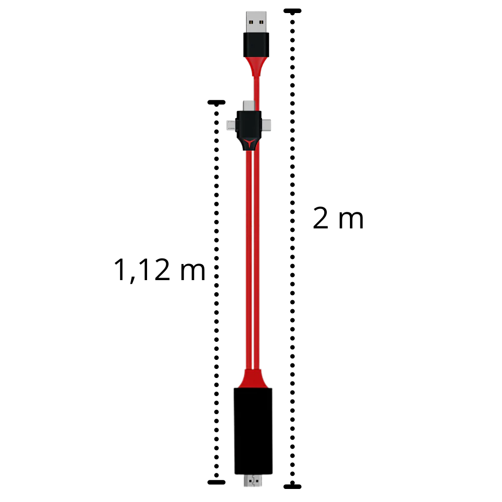 Mobile HDMI Converter Cable for Devices