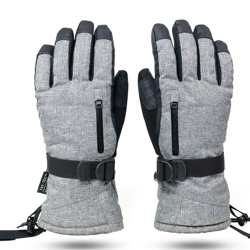 Warm Insulated Touchscreen Ski Gloves for Men Women