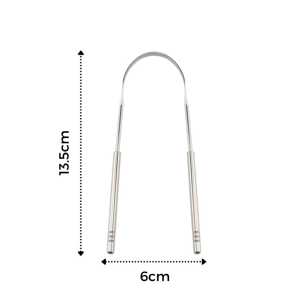 Metal Oral Care Tongue Scraper
