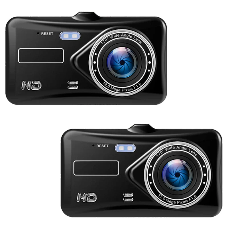 HD Dual Lens Car Dash Camera 1080P Wide View