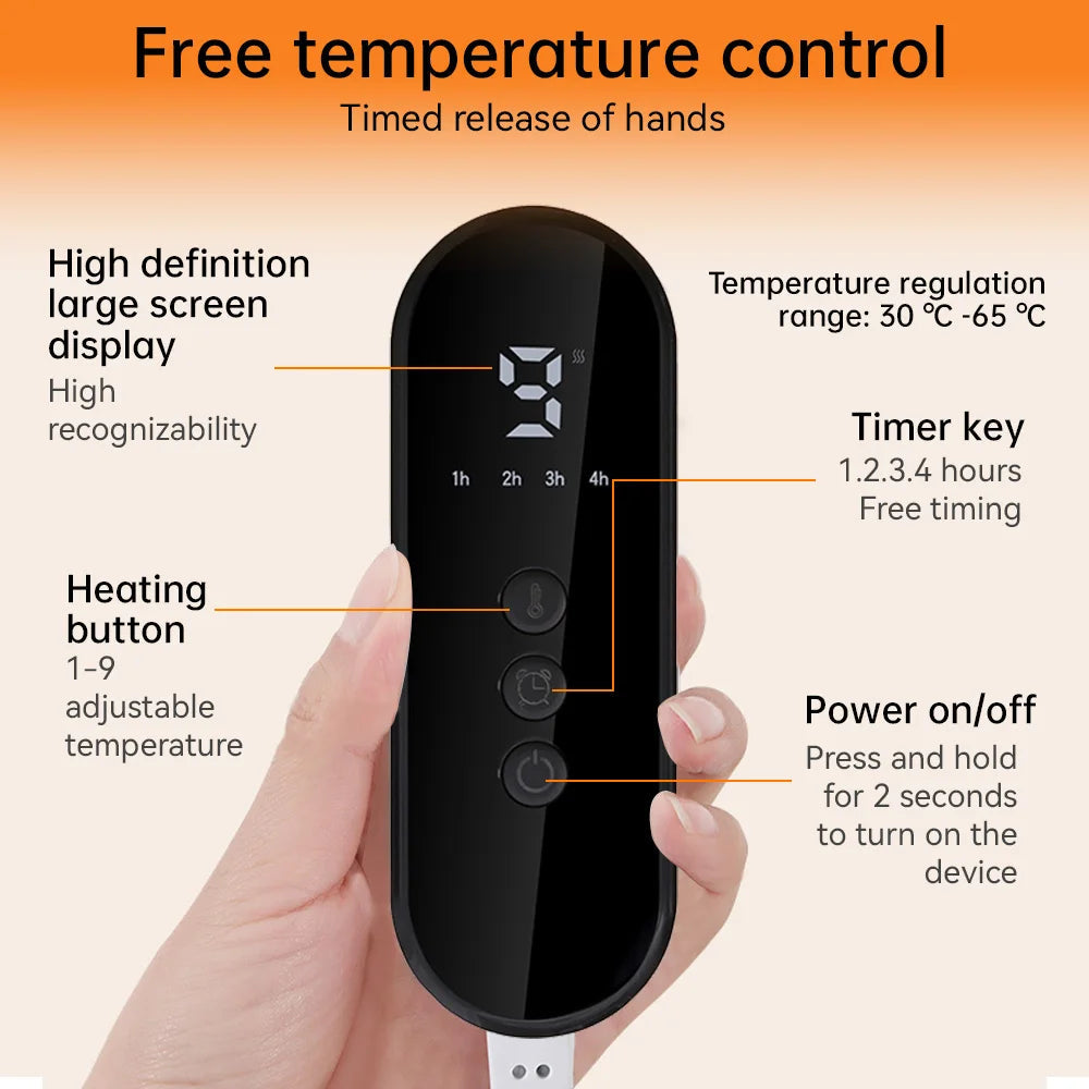 Cozy Heated Foot Warmers with Thermostat Control