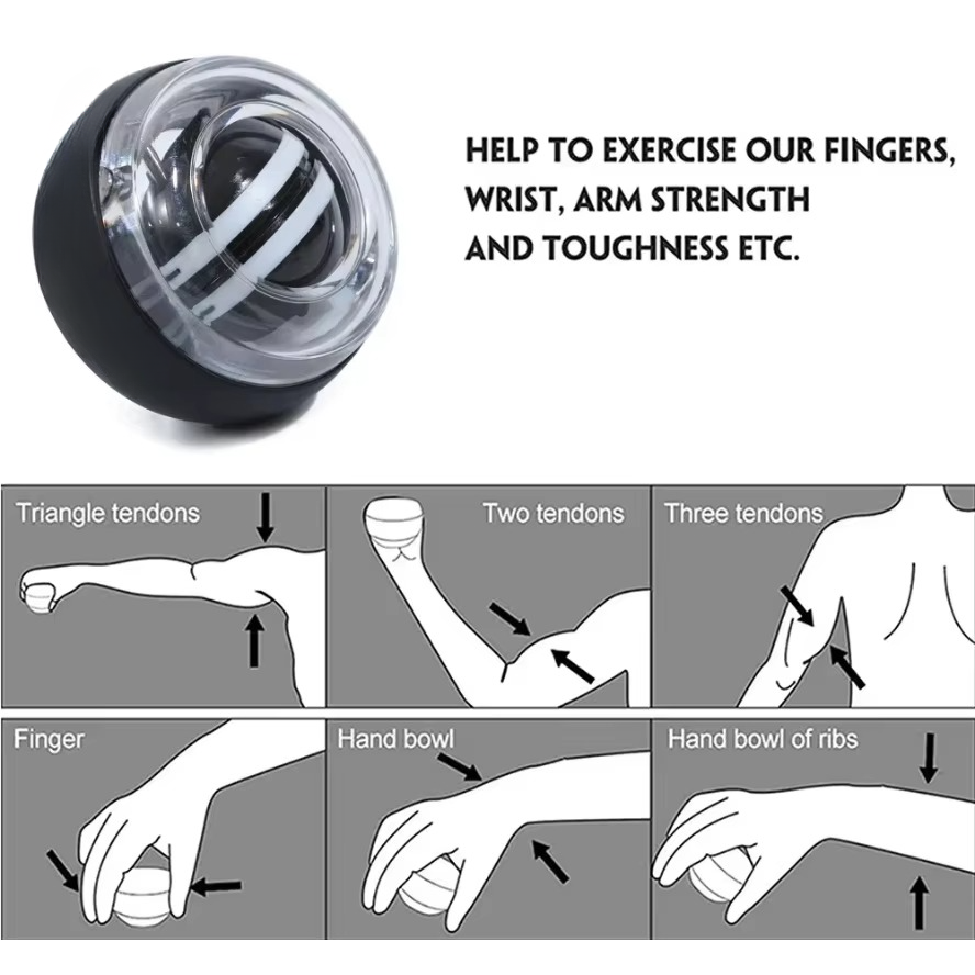Easy Grip Automatic Wrist Forearm Strength Trainer