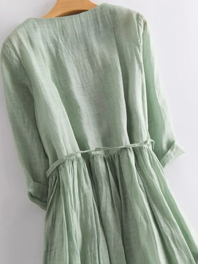 Floral Ruffled Summer Dress