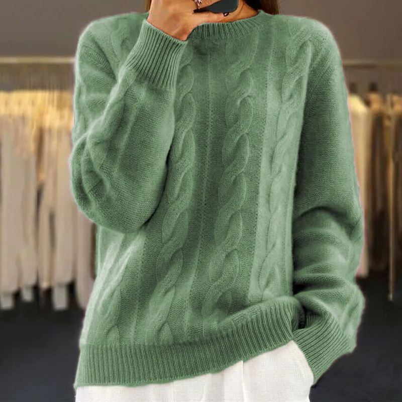 Cozy Soft Women's Pullover Sweater - Hehif
