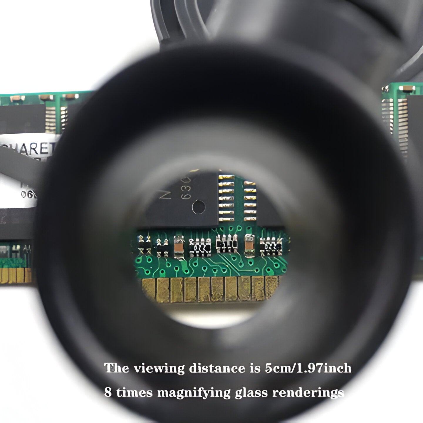 Compact LED Magnifying Glasses 8x 15x 23x