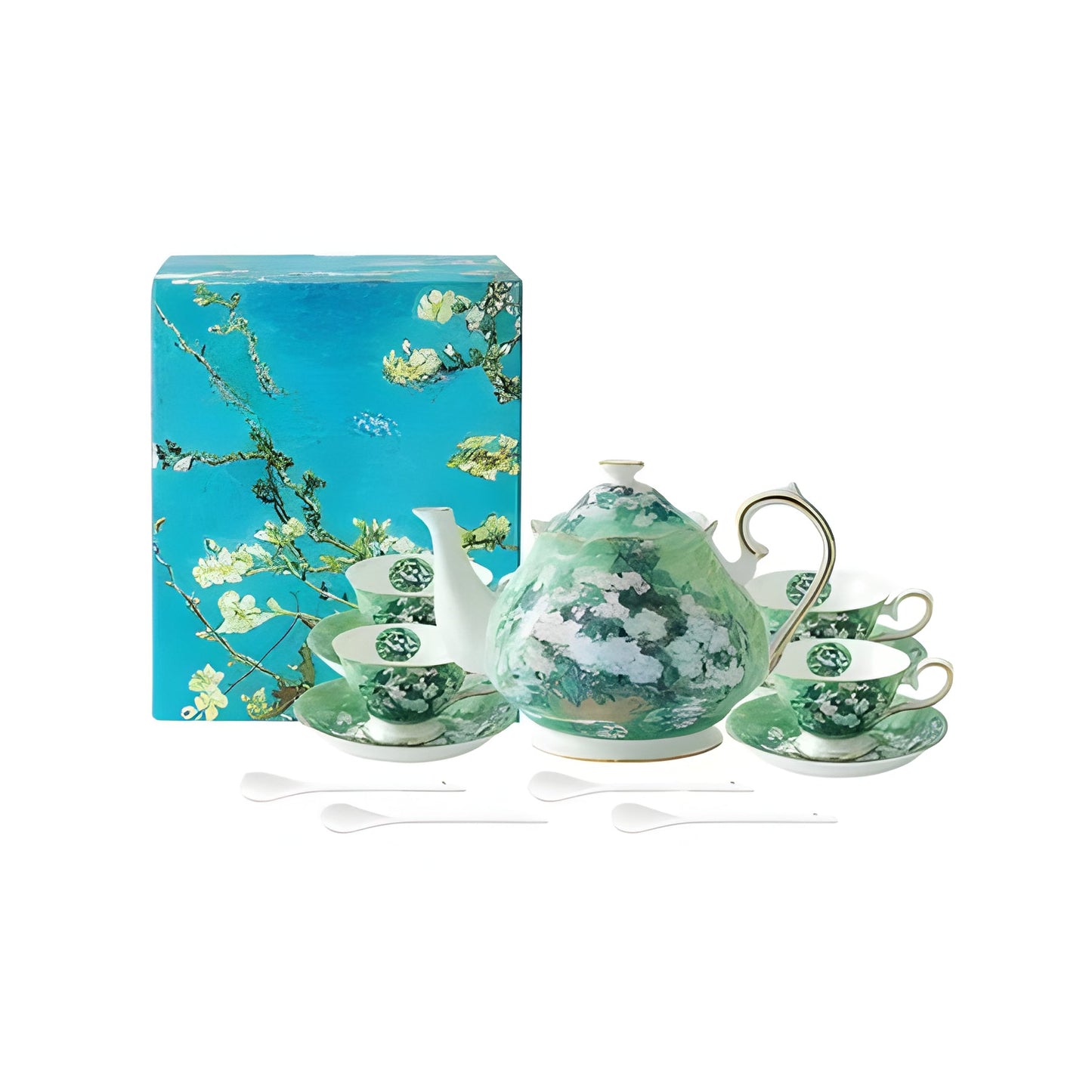 Beautiful Hand Painted Tea Coffee Cup Set