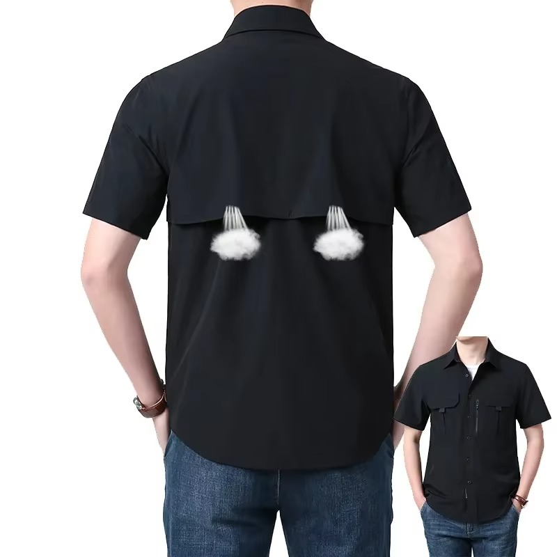 Men's Breathable Cool Cotton Casual Shirt