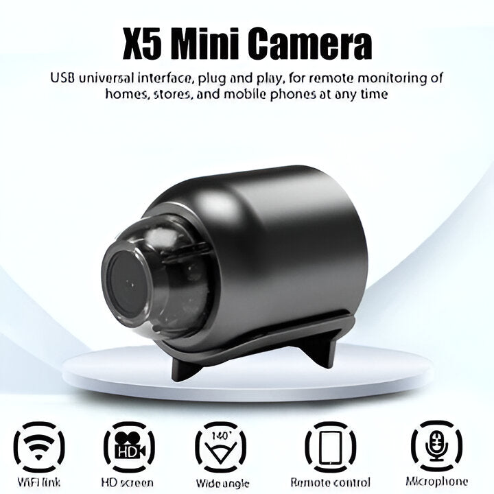 Compact Wireless Night Vision Security Camera