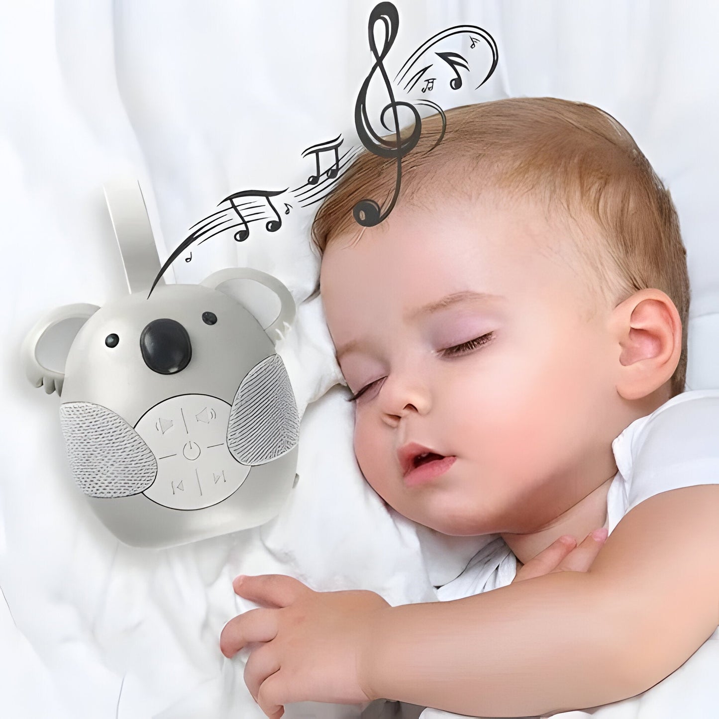 Portable Sleep Sound Machine with Soothing White Noise