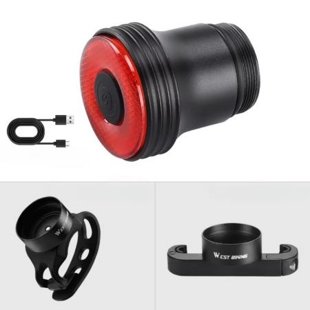 Bright LED Bicycle Rear Light with Motion Sensor