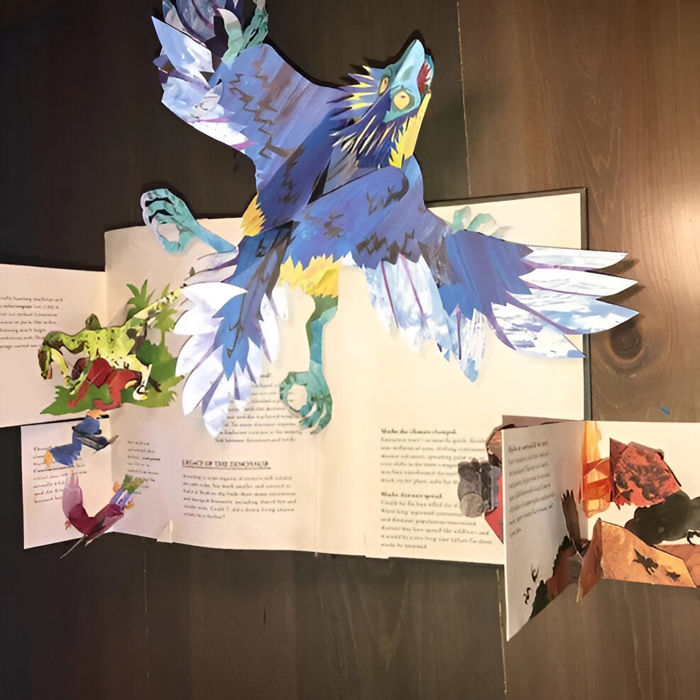 Interactive Dinosaur Pop Up Educational Book for Kids