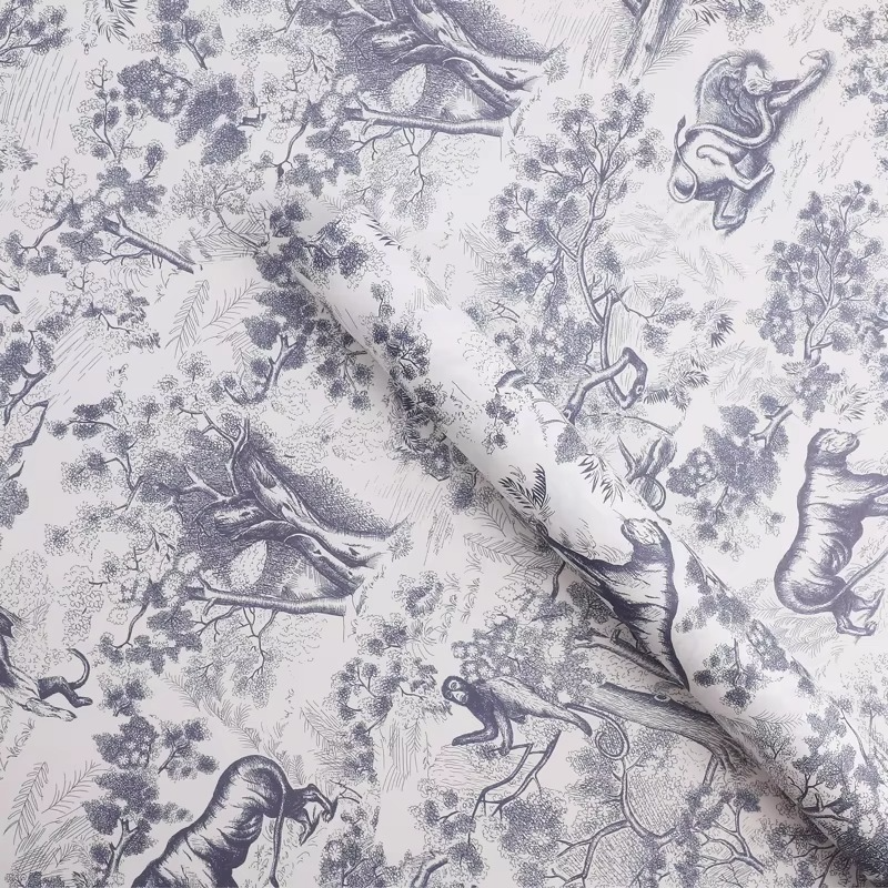 Durable Vintage Brown Gift Wrap Paper 20 Sheets