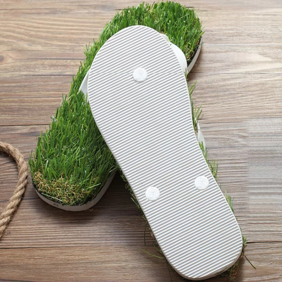 Fake Turf Cozy Slide Sandals