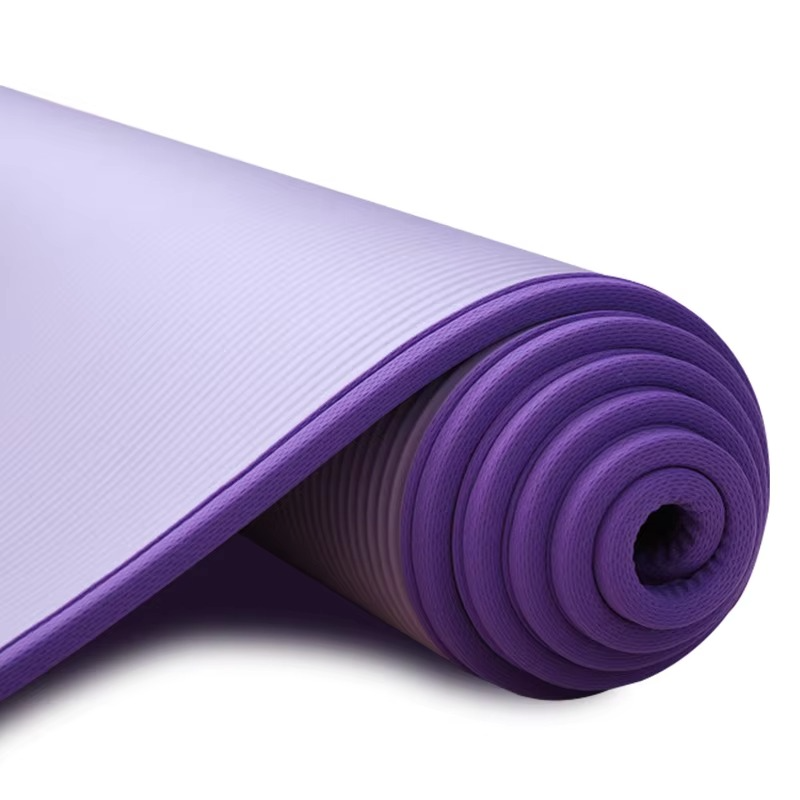 Premium 0.39inch Grip Yoga and Exercise Mat with Strap