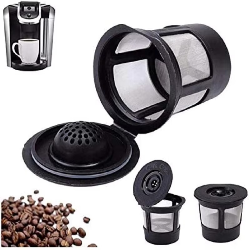 Set of 3 Metal Coffee Filter Pods for Keurig Brewers