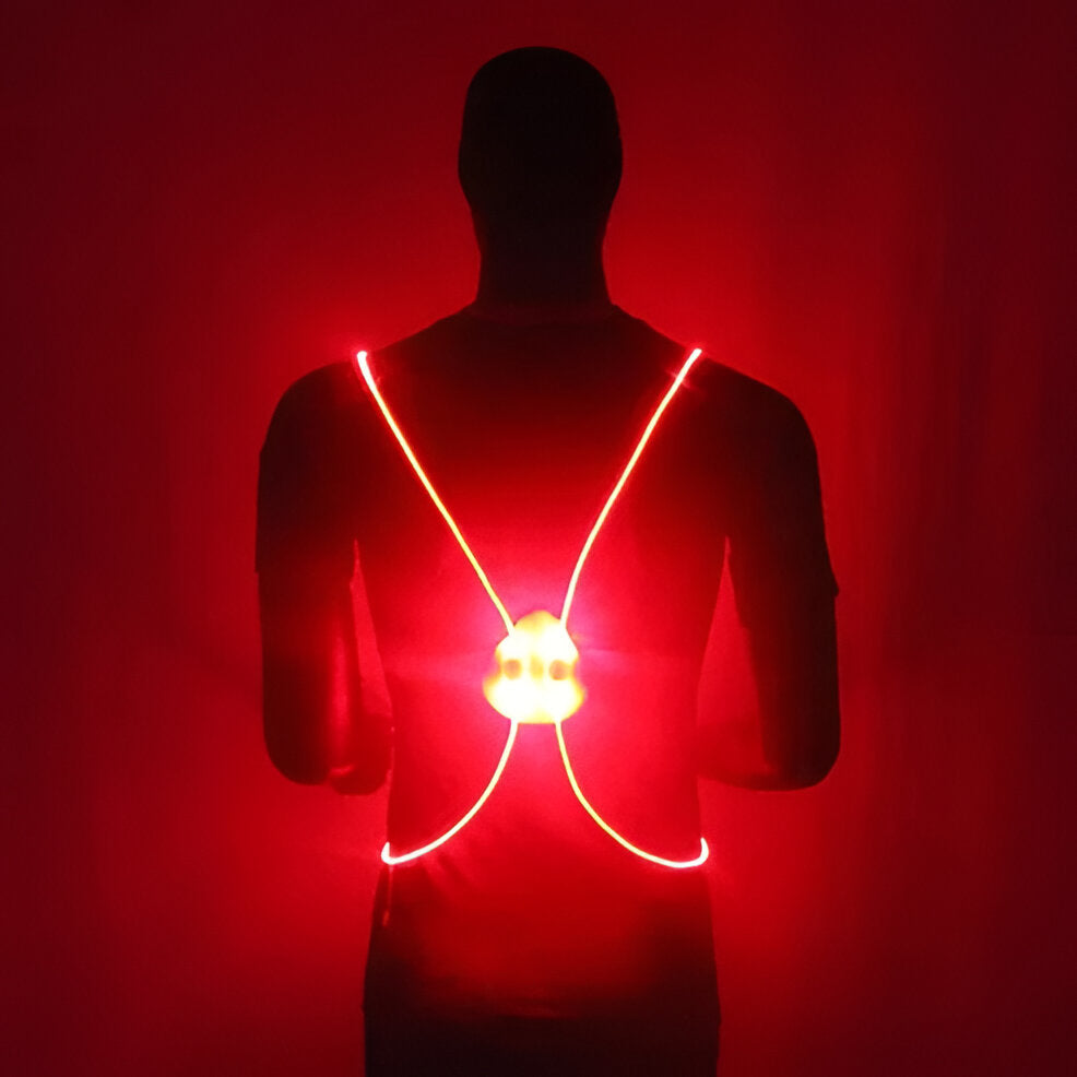 Visible LED Hi-Vis Safety Vest for Men and Women