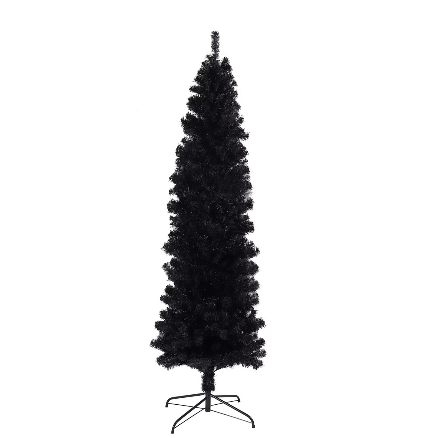Tall Thin Plastic Christmas Tree for Home Decor