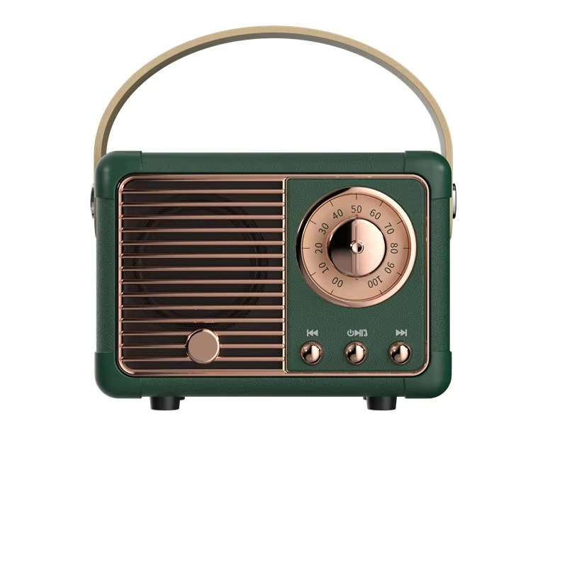 Classic Portable Bluetooth Speaker with Deep Bass