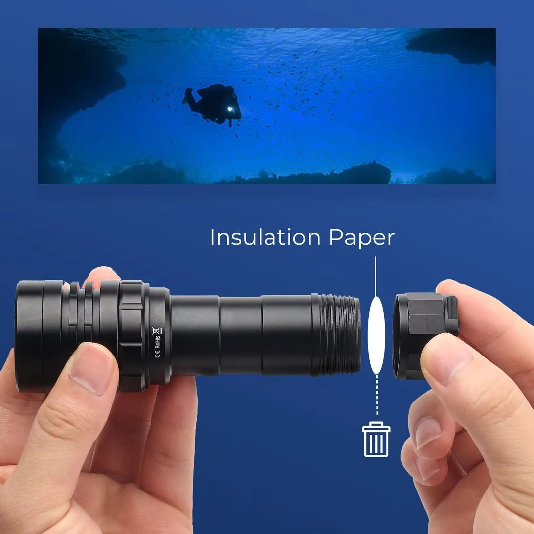 Bright Waterproof Diving Light 3000lm LED Torch