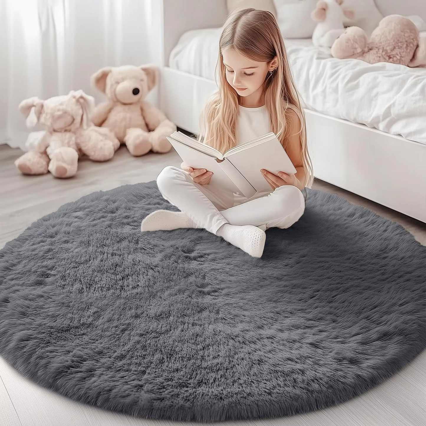 Plush Soft Non-Slip Area Rug for Home