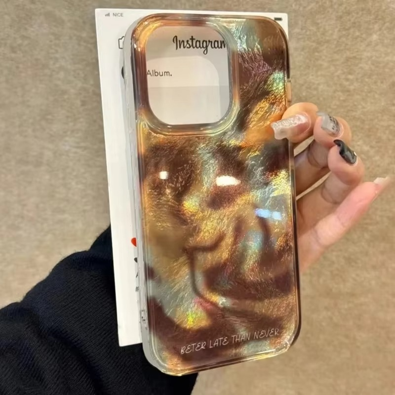 Colorful Sparkle Metallic Phone Cover