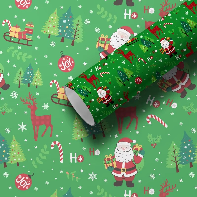 Luxury Holiday Gift Wrap and Packaging Kit