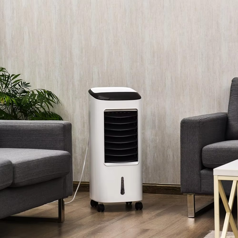 Compact 3-in-1 Air Conditioner Fan Humidifier with Remote