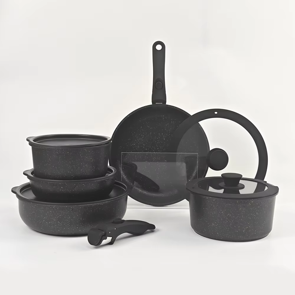 Premium 17pc Non Stick Cooking Set for Induction Stove