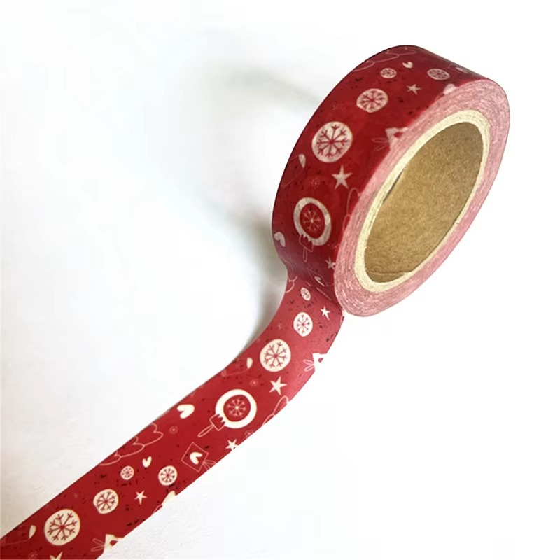Fun Holiday Craft Tape with Snowflakes and Reindeer