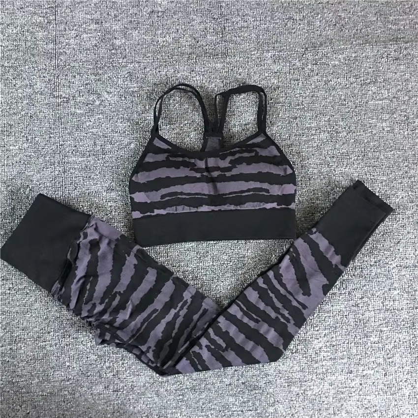 Women's Yoga Pants and Sports Bra Fitness Set