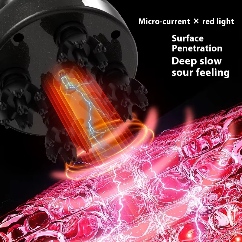 Rechargeable Massage Scalp Stimulator for Hair Care