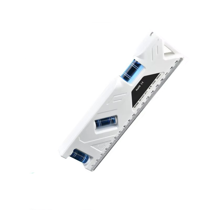 Compact Magnetic Torpedo Level with Protractor