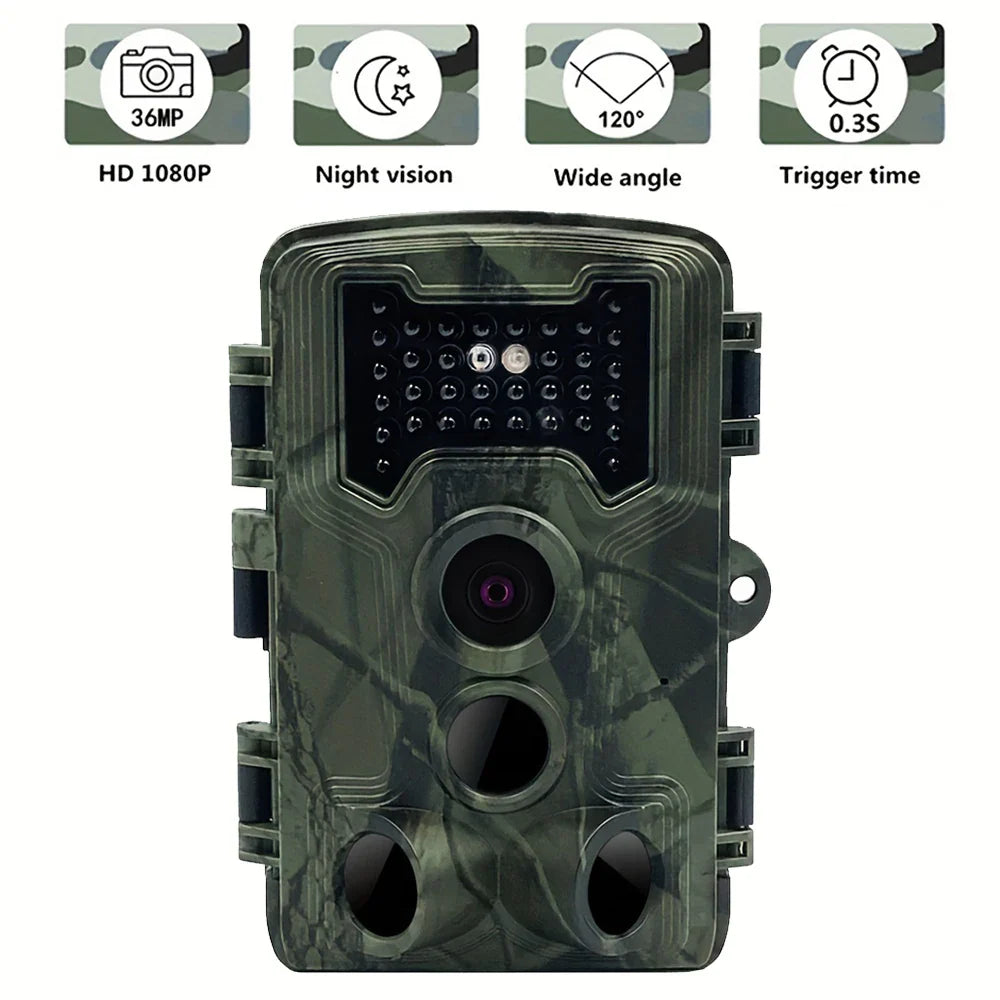 Wildlife Night Vision Camera 36MP 1080P HD