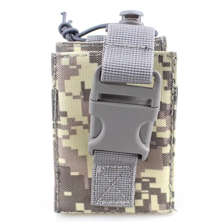 Durable MOLLE Radio Pouch Walkie Talkie Waist Bag