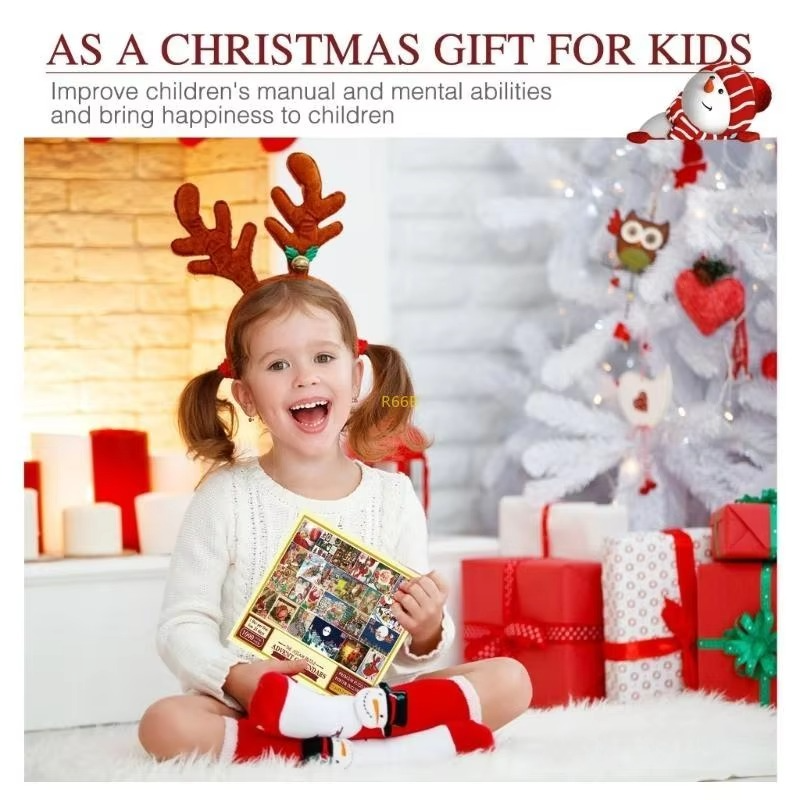 Fun Holiday Countdown Puzzle Advent Calendar