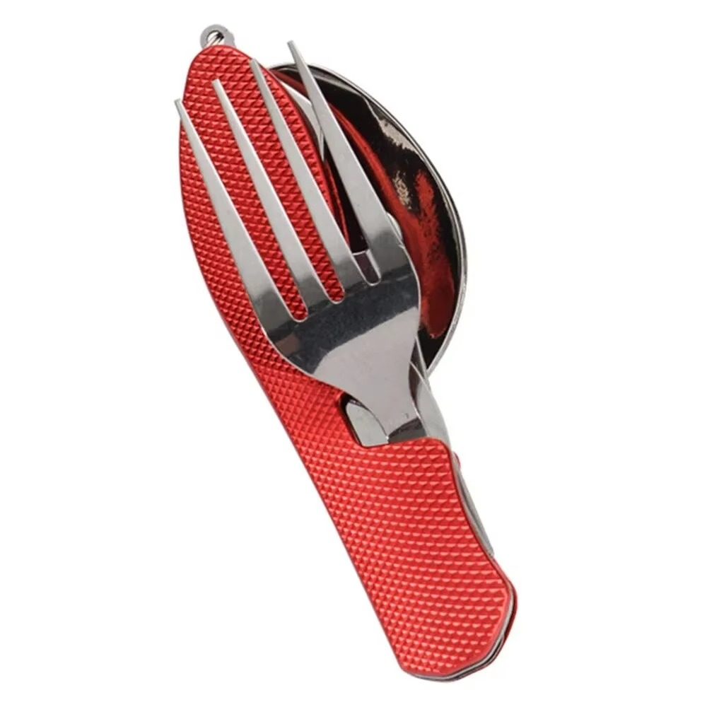 Portable Travel Cutlery Set with Bottle Opener
