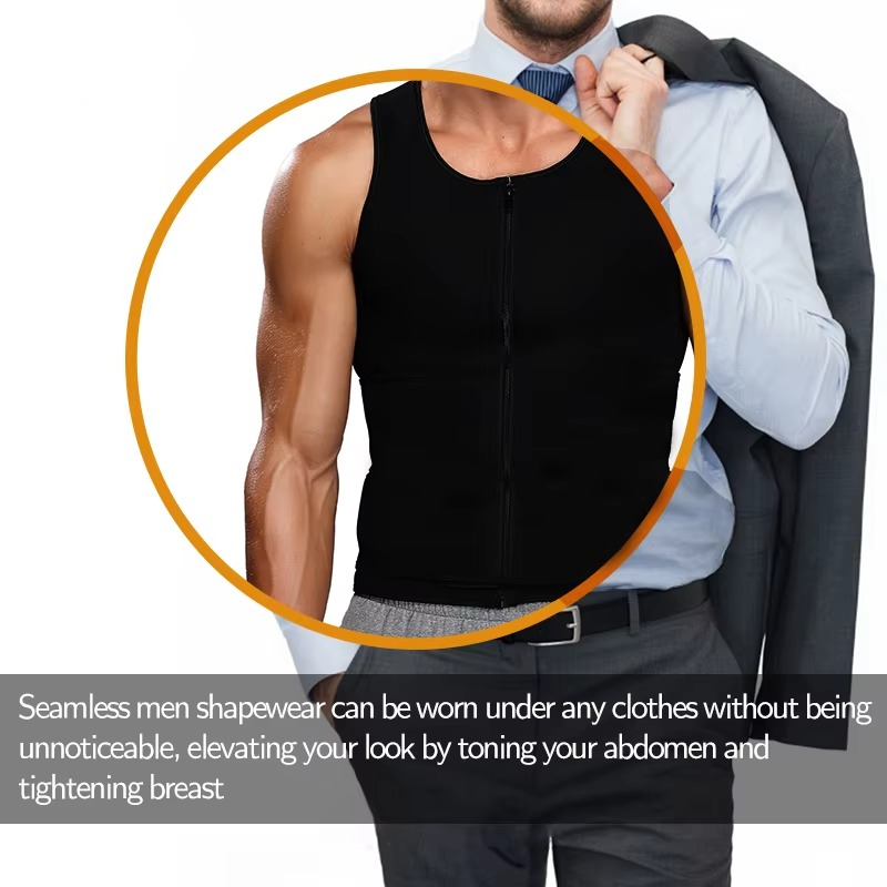 Men's Slim Fit Waist Trainer Tank Top