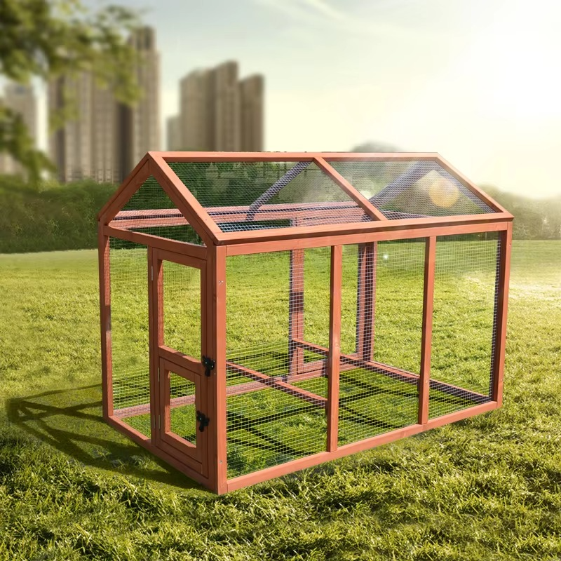 Durable Wooden Animal Shed for Inside and Outside